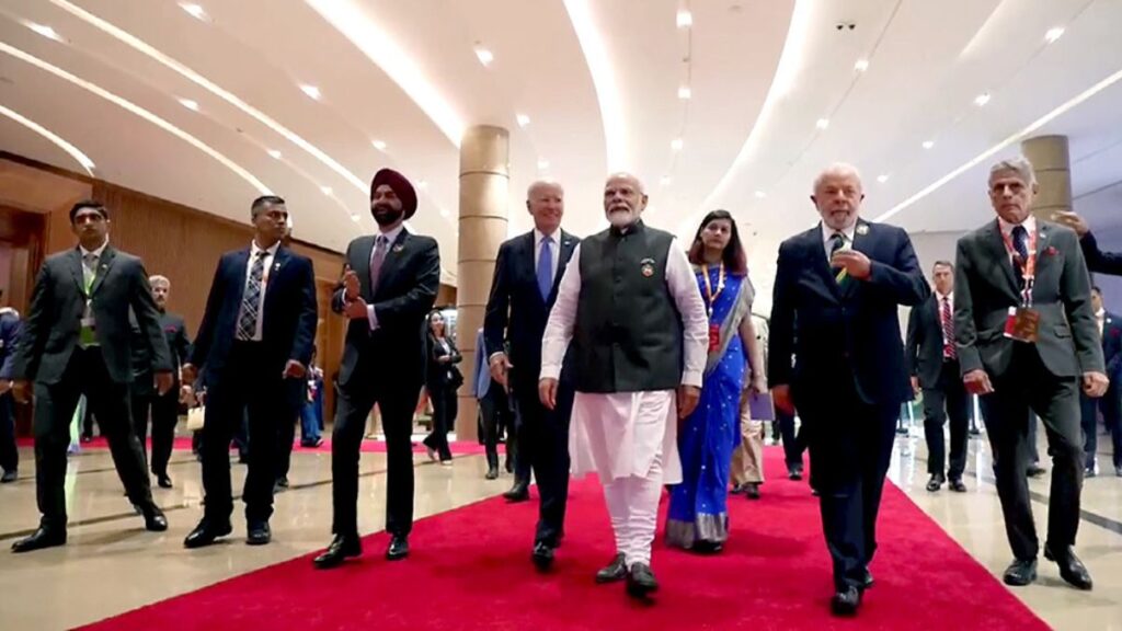 PM Greets Journalists At G20 Summit Venue's International Media Centre