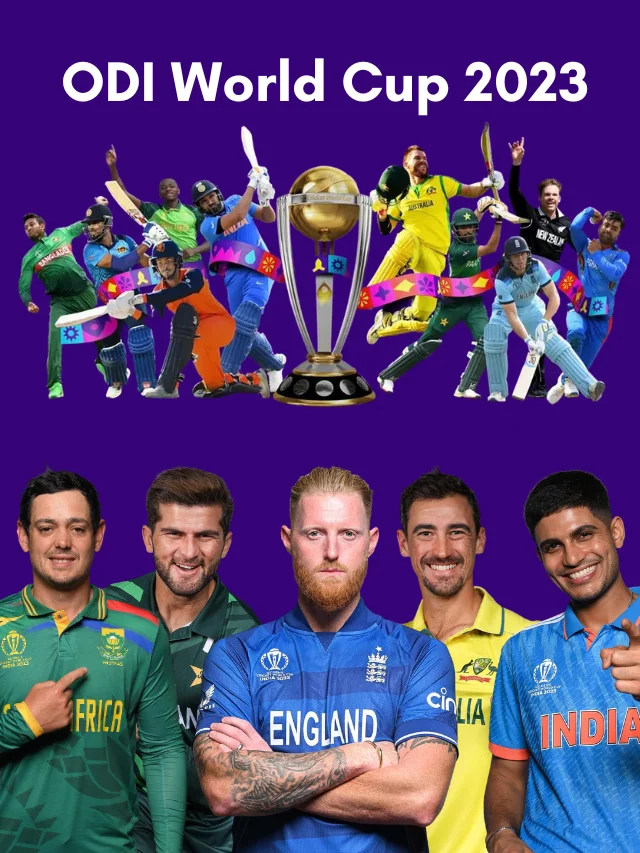 Quinton-de-Kock-Shaheen-Afridi-Ben-Stokes-Mitchell-Starc-and-Shubman-Gill-in-ODI-World-Cup-2023-jersey